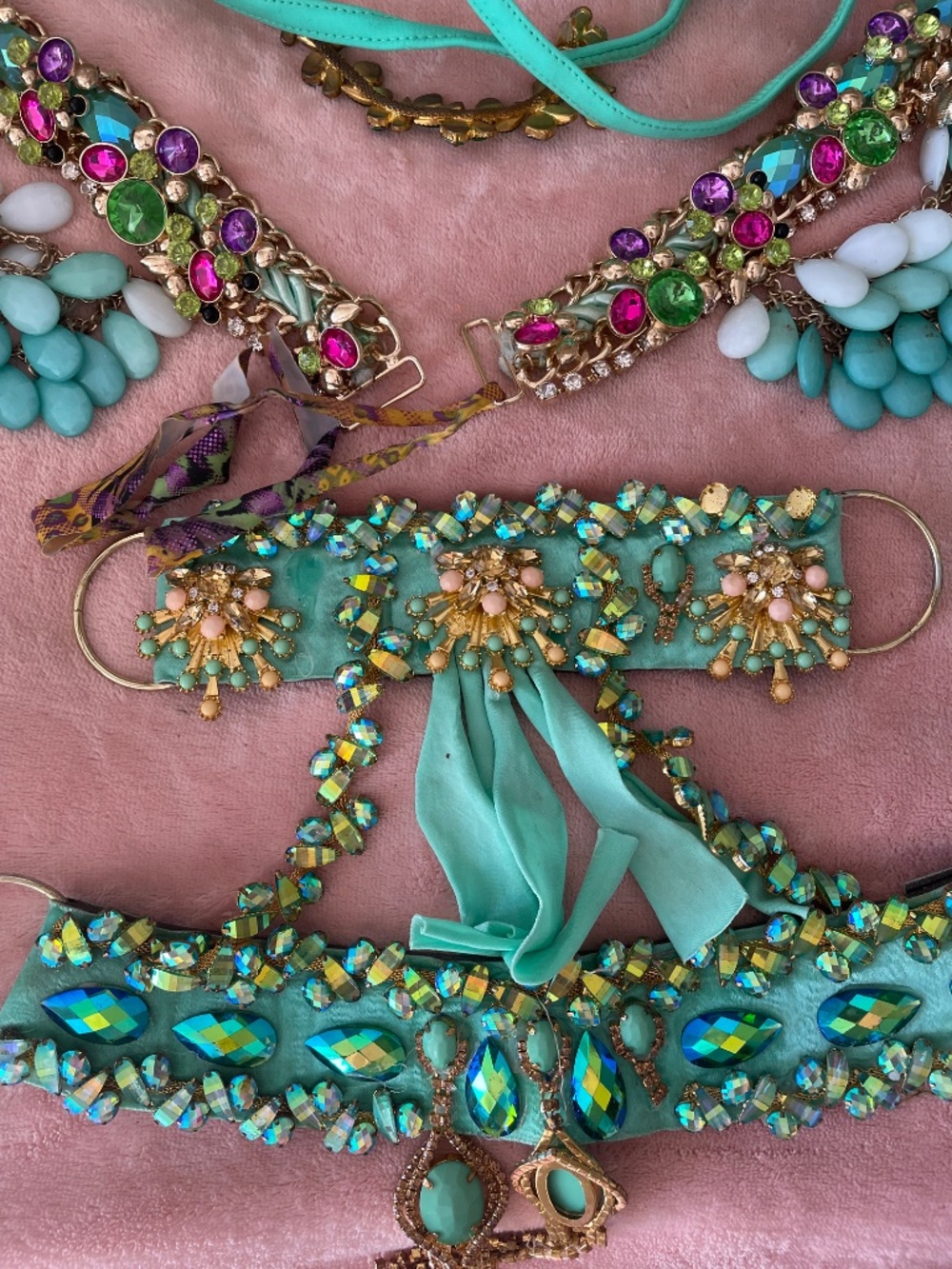 Belly Dance costume. Size L - Picture 2 of 7